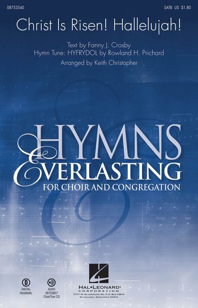 Christ Is Risen! Hallelujah! : For SATB and Piano With Optional Handbells / arr. Keith Christopher.