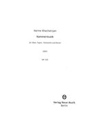 Kammermusik : Für Oboe, Fagott, Violoncello und Klavier (2007).