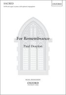 For Remembrance : For SATB and Organ Or Piano With Optional Congregation.