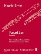 Faceten = Facets : Five Miniatures For Two Flutes.