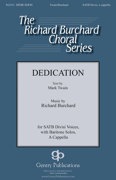 Dedication : For SATB.