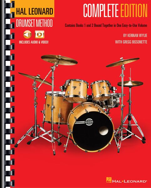 Hal Leonard Drumset Method : Complete Edition / With Gregg Bissonette.
