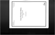 From The River Within : For Two Percussionists (2007).