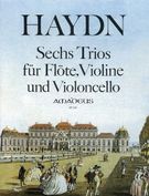 Six Trios For Flute, Violin Or Two Violins and Violoncello / Ed. by Yvonne Morgan.