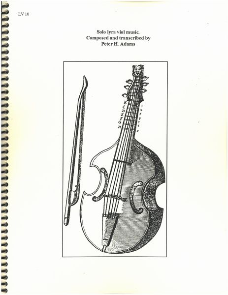 Solo Lyra Viol Music.