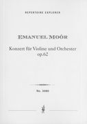 Concert, Op. 62 : Für Violine und Orchester.