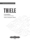 Concertino : Für Flöte und Streichorchester (1961).