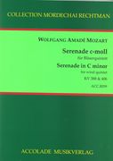 Serenade C-Moll Nach K. 388 und K. 406 : Für Flöte, Oboe, Klarinette, Horn und Fagott.