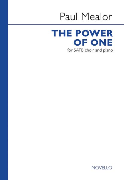 Power of One : For SATB Choir and Piano.