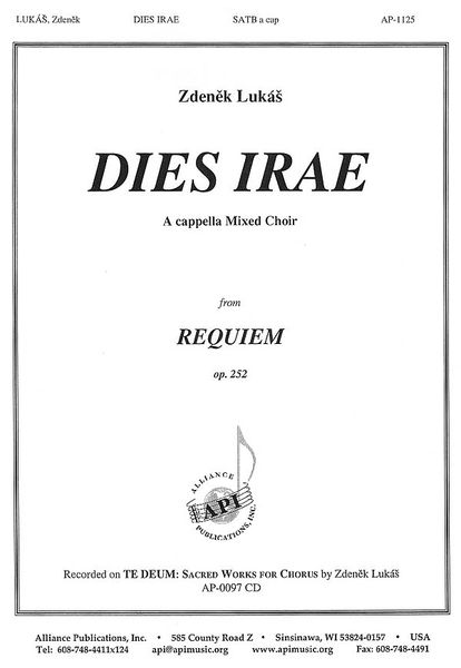 Dies Irae : For SATB A Cappella.
