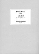 Interlüd : Für (Bass-)Flöte Solo (2017).