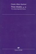 Three Motets, Op. 38 : For Unaccompanied Chorus / edited by Barbara Mohn.