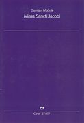 Missa Sancti Jacobi : Per Coro (SATB/SATB) E Percussione (Triangolo, Tamburo).