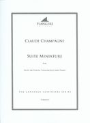 Suite Miniature : For Flute Or Violin, Violoncello and Piano / edited by Brian McDonagh.