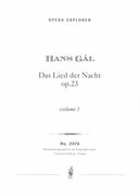 Lied der Nacht, Op. 23.