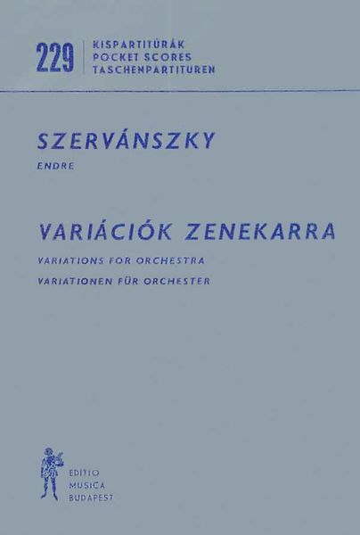 Variations For Orchestra.