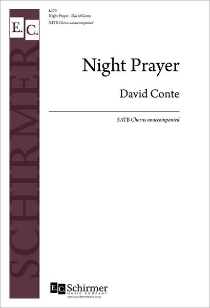 Night Prayer : For SATB Chorus Unaccompanied (2015).