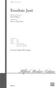 Exsultate Justi : For SATB Chorus / arr. by Dave Perry and Jean Perry.
