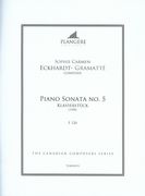 Piano Sonata No. 5, E. 126 : Klavierstück (1950) / edited by Brian McDonagh.