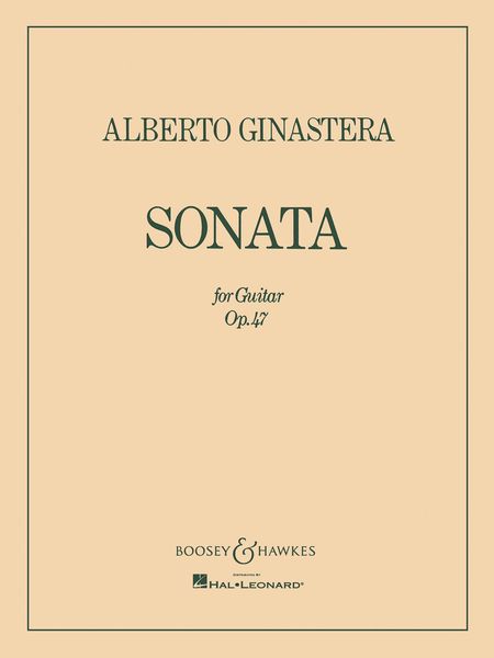 Sonata, Op. 47 : For Guitar.