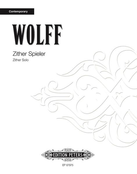 Zither Spieler : For Zither Solo.
