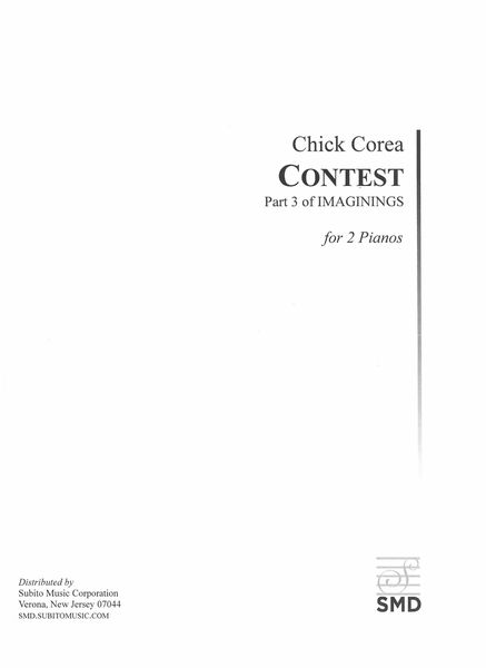 Contest - Part 3 of Imaginings : For 2 Pianos.