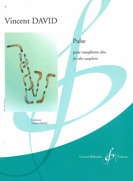 Pulse : Pour Saxophone Alto.