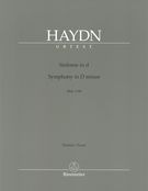Symphony In D Minor, Hob. I:80 / edited by Sonja Gerlach and Sterling Murray.