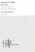 Sinfonia In G Major, GWV 579 : For 2 Horn, Strings and Basso Continuo / Ed. Alejandro Garri.