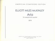Aria : For Saxophone Quartet (2018).