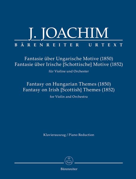Fantasie Über Ungarische Motive (1850); Fantasie Über Irische (Schottische) Motive (1852).