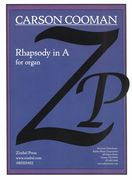 Rhapsody In A : For Organ (2017).