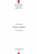 Twelve In Seven : Für Gitarre Solo.