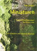 Miniaturen : 11 Augenblicksstimmungen Für Gitarre Solo.