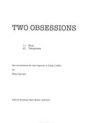 Two Obsessions : Two Movements For Solo Clarinet In B-Flat (1980).