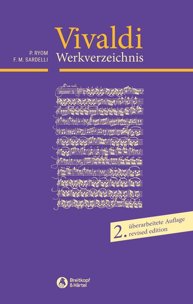 Antonio Vivaldi : Thematisch-Systematisches Verzeichnis Seiner Werke - Second, Revised Edition.