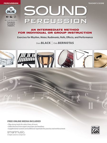 Sound Percussion : An Intermediate Method For Individual Or Group Instruction - Teacher's Score.