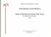 Nine Portraits From The Wild : For Soprano and Piano (2014).