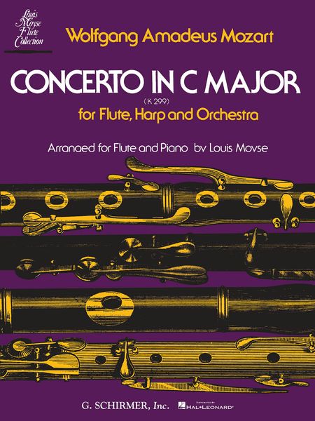 Concerto In C Major, K. 299 : For Flute, Harp & Orchestra (reduction).