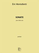 Sonate : Pour Violon Seul.