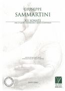 XII Sonate : Per 2 Flauti Traversieri E Basso Continuo / edited by Antonio Frigé.