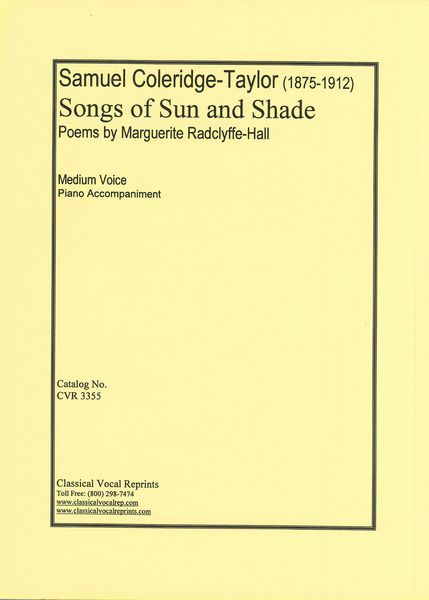 Songs of Sun and Shade : For Medium Voice and Piano.