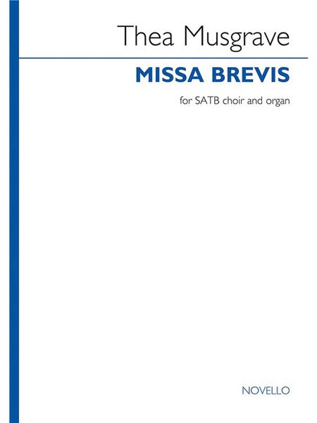 Missa Brevis : For SATB Choir and Organ.