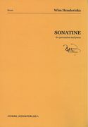 Sonatine : For Percussion and Piano (1986).