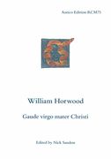 Gaude Virgo Mater Christi / edited and Completed by Nick Sandon.