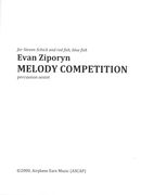 Melody Competition : For Percussion Sextet (2000).