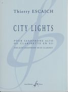 City Lights : Pour Saxophone Alto Ou Clarinette.