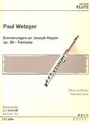 Erinnerungen An Joseph Haydn, Op. 38 - Fantasie : Für Flöte und Klavier.