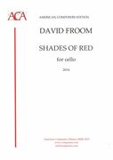 Shades of Red : For Cello (2014).