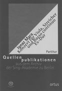 Konzert : Für Viola, Streicher und Basso Continuo Es-Dur / edited by Phillip Schmiddt.